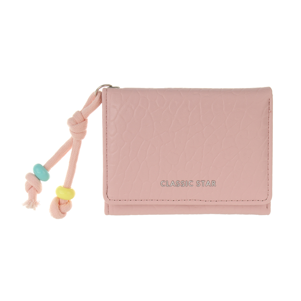 Кошелек для карт и купюр 9 отделений с декором тм ЮL Star, ПУ, металл, 10,5х8х2см, 3 цвета, С572-006 - #2