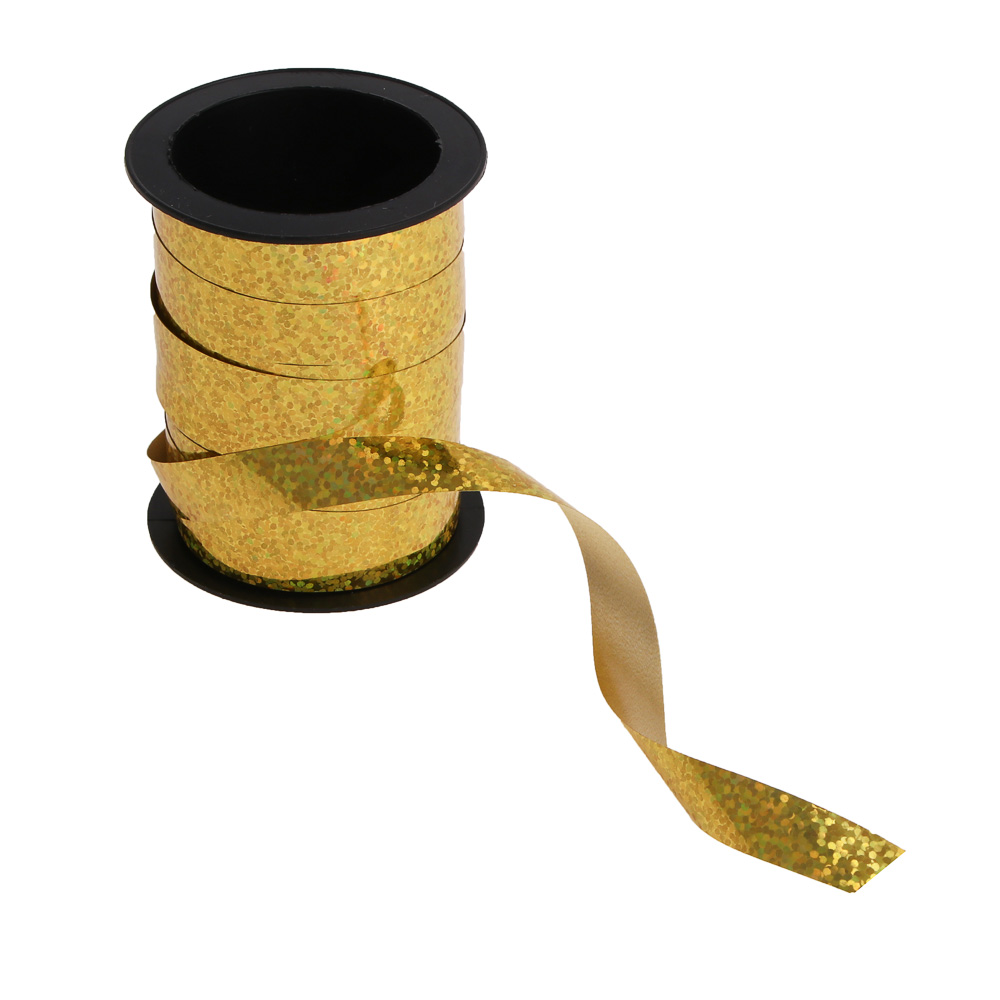 Бант шар тм Fntastic с лентой на подложке, бант 10 см, лента 10 м, ПП, 6 диз. - #7