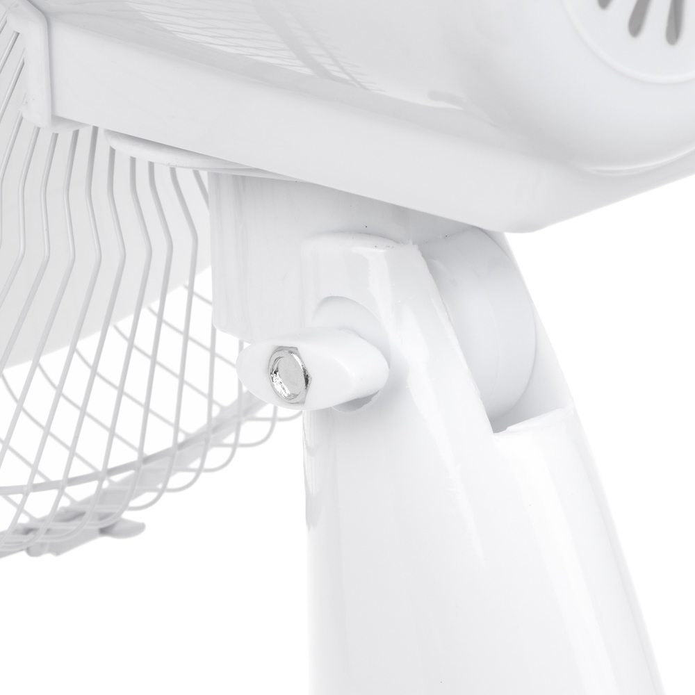 Вентилятор настольный тм LEBEN 45Вт, 3 скорости, диаметр 34см, 220в, белый - #8