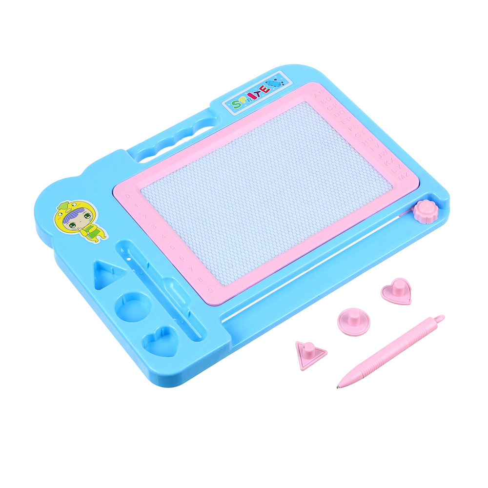 Доска магнитная для рисования с 2-3-мя штампами, пластик - #3