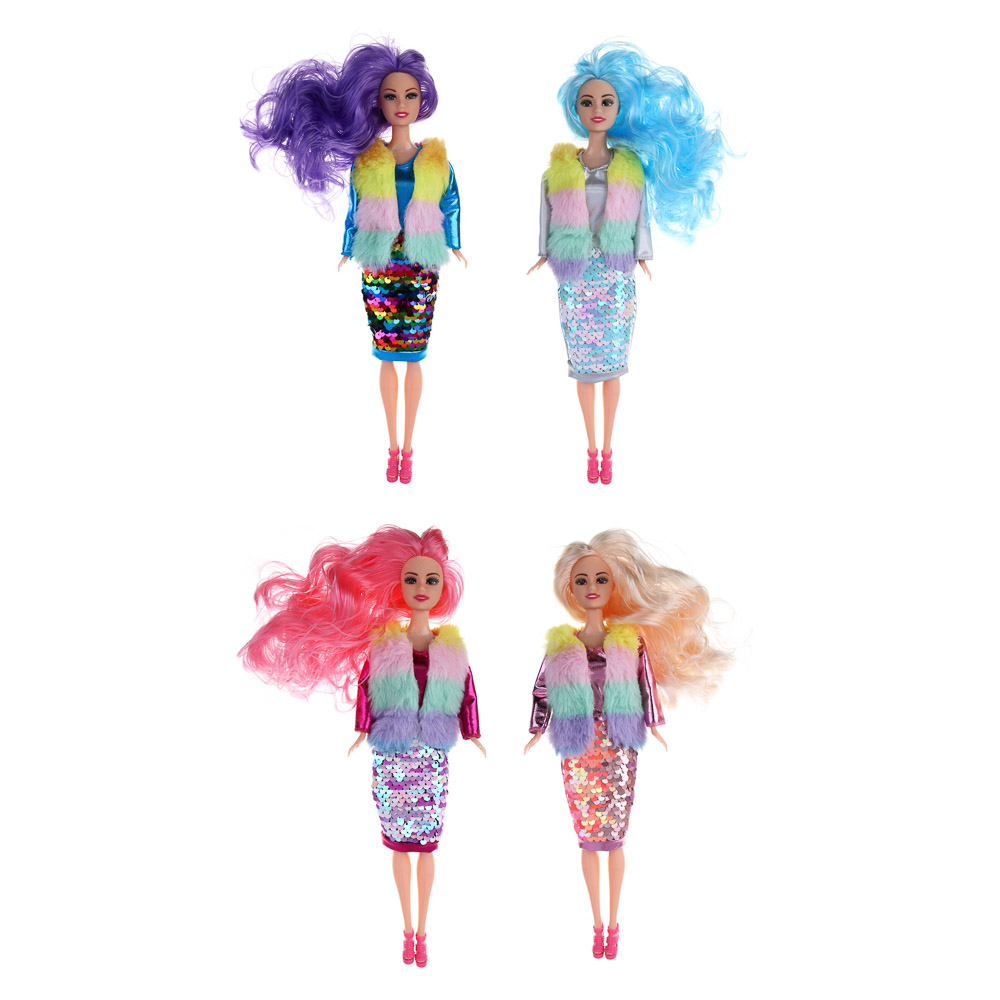 ИГРОЛЕНД Кукла стильная, 29 см, PVC, PP, 10х4,5х32,5 см, 4 диз. - #2