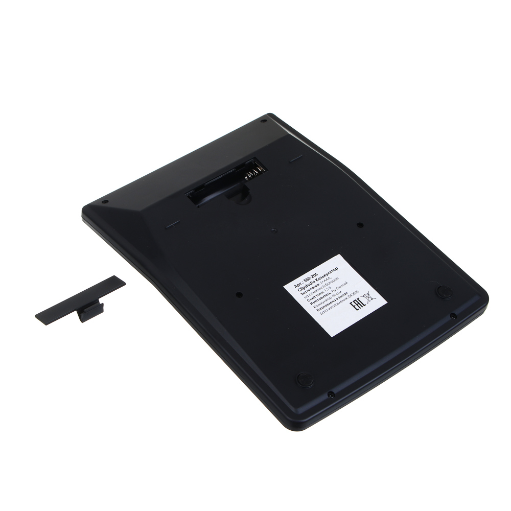 ClipStudio Калькулятор 12-разр, 888, 18,8х14,4 см, пластик, цвет черный, цвет.коробка - #5