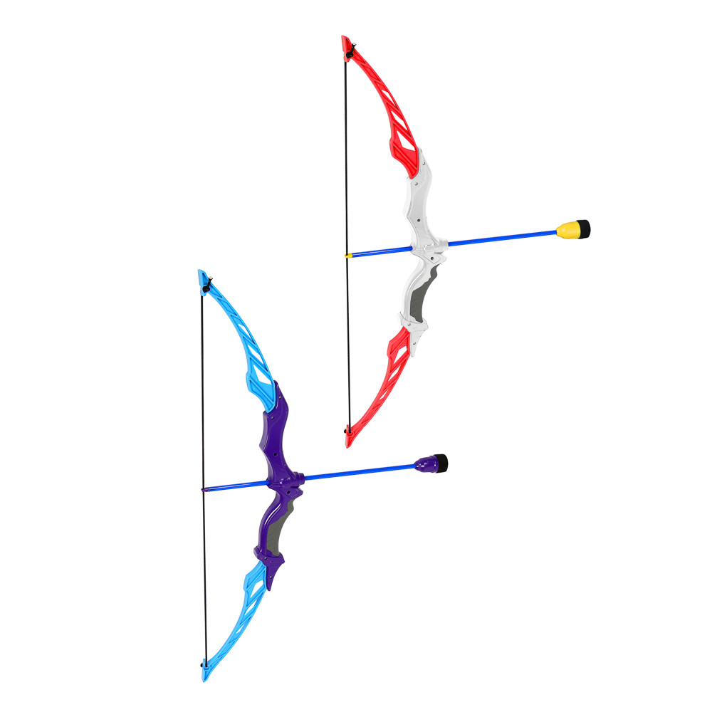 SILAPRO Набор лучника (лук 66см-1шт., стрела 40см-3шт.), пластик, голубой  купить с выгодой в Галамарт