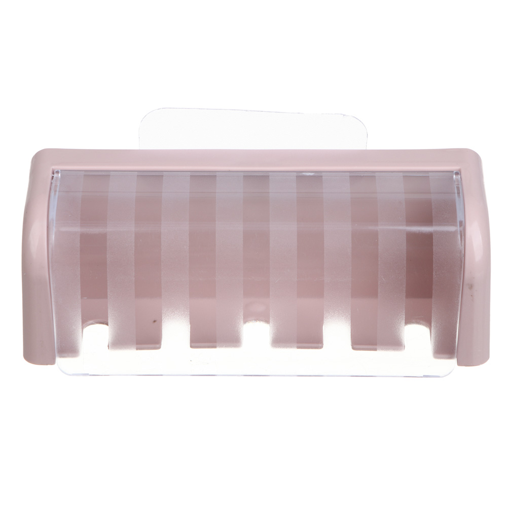 VETTA Classic Держатель для зубных щеток, пластик, 13,5x4,5x5 см, пудровый - #2