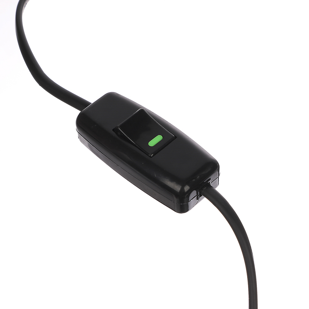 BY Светильник переносной настольный Орлеан, 35 см, Е14, 40Вт, 230В, металл, текстиль, черный - #4