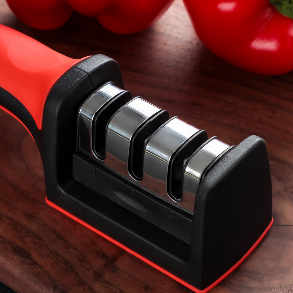 VETTA Ножеточка универсальная для черновой и финальной заточки, 21,5х5х6см, полипропилен, нерж.сталь - #8