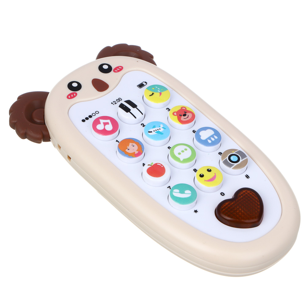 ИГРОЛЕНД Музыкальная игрушка "Коала", пластик, звук, 18,2х11,5х3,2 см - #9