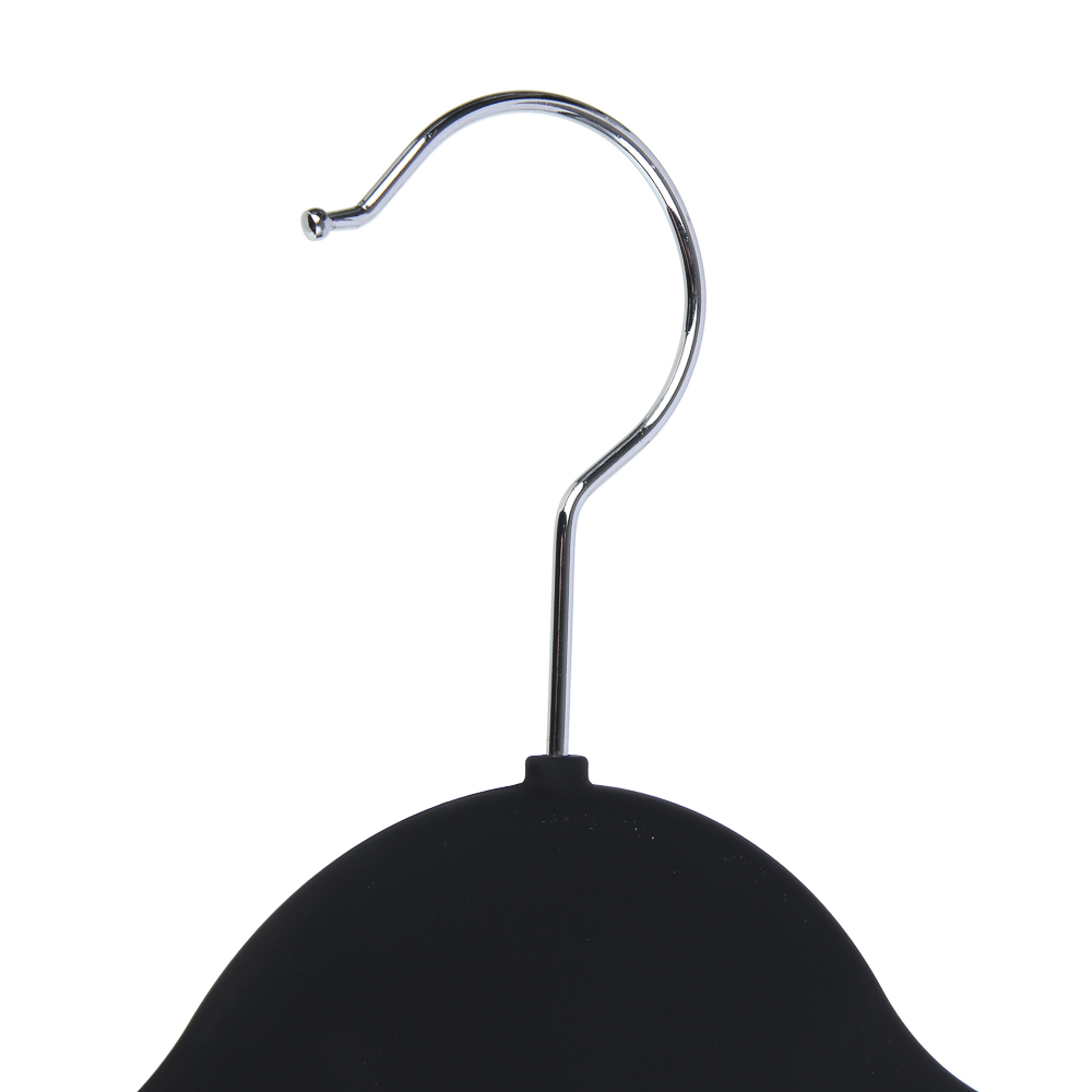 VETTA Вешалка-органайзер, 3 уровня, 36х40.5х0.6 см, пластик с покрытием Soft-touch, черная - #3