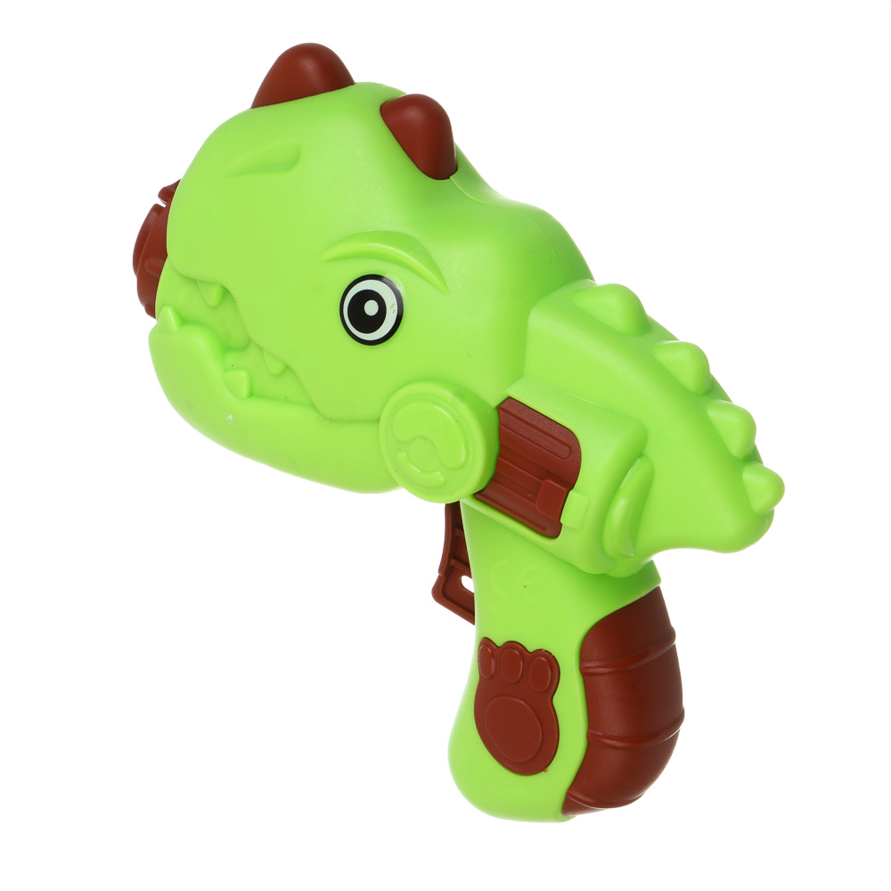 Запускалка "Динозаврик", 4 насадки, свет, 2хAG13, РР - #5