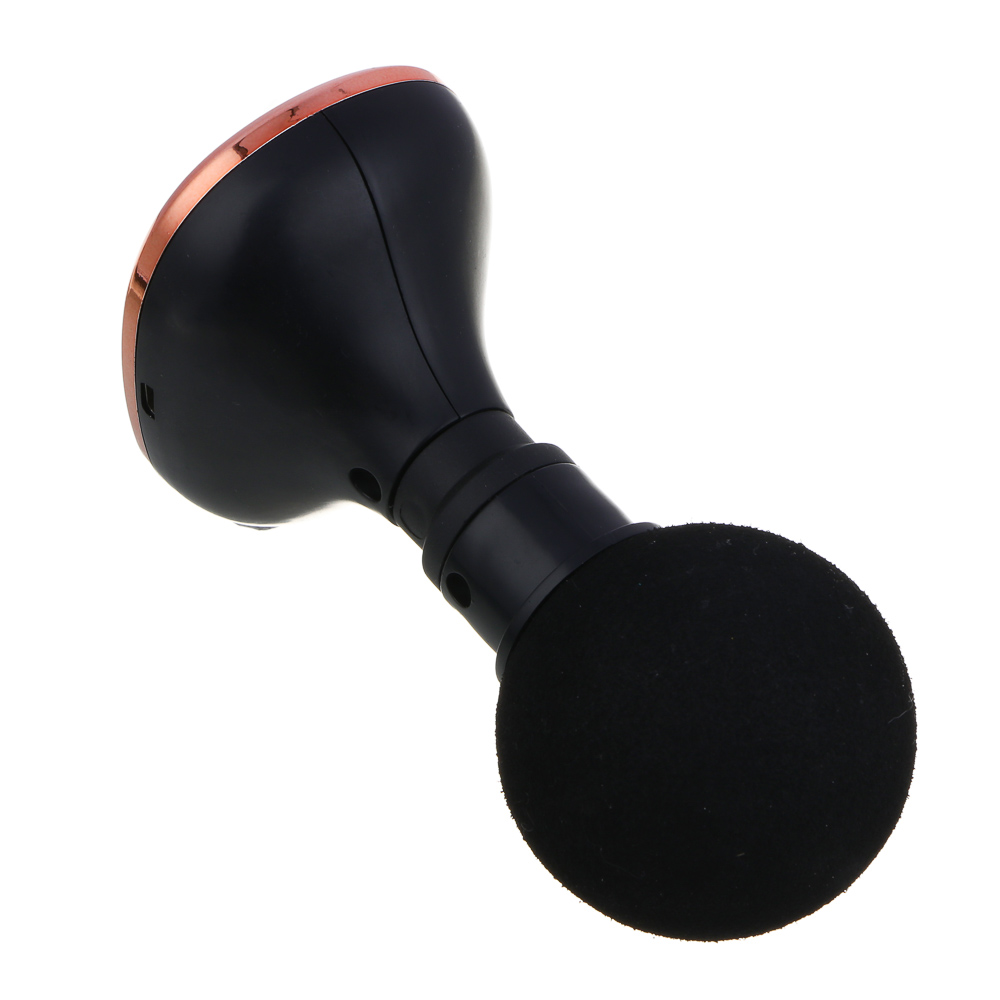 LEBEN Массажёр перкуссионный, 5 режимов, чёрный, 500 мА/ч, сила удара до 10кг - #3