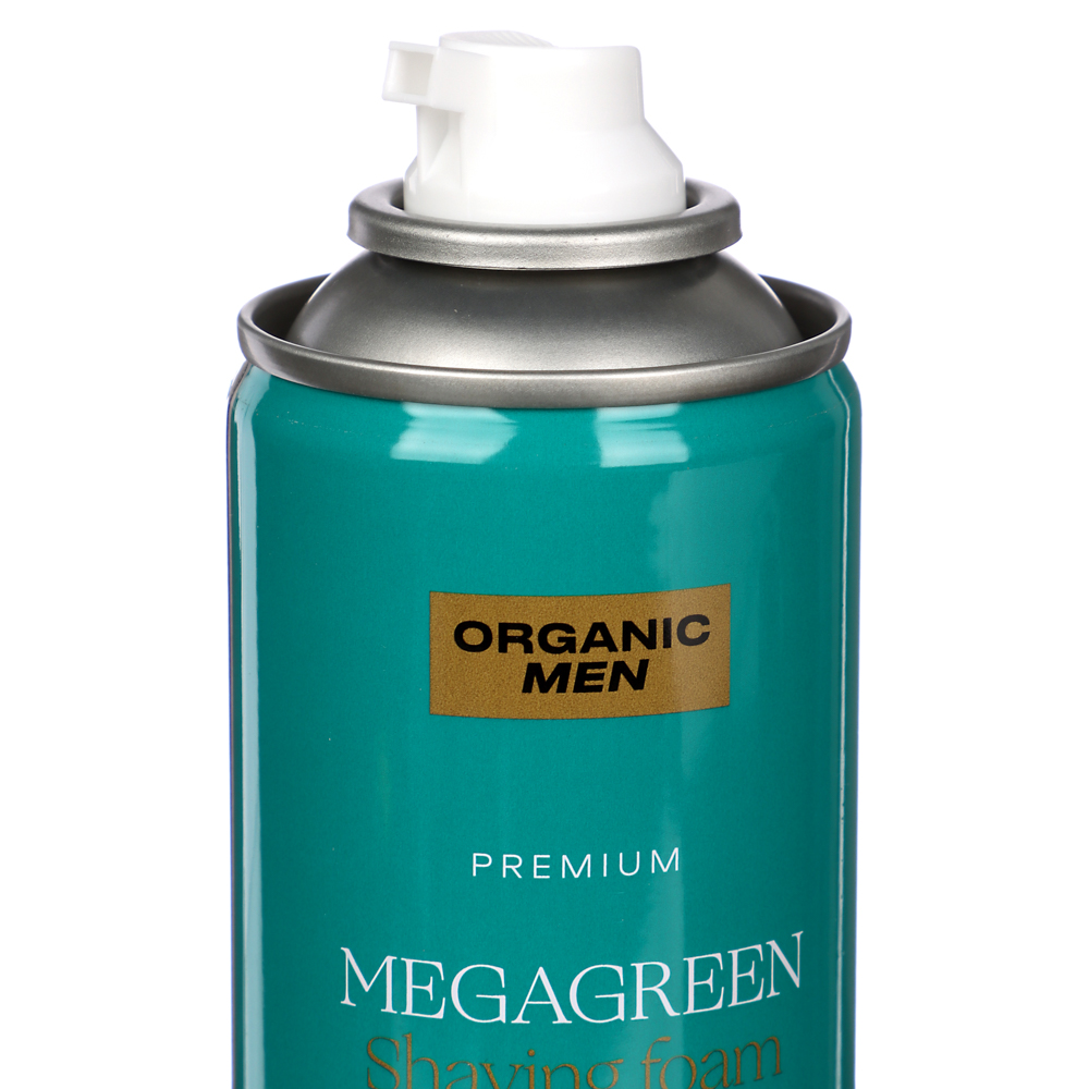 Пена для бритья Organic Men MegaGreen для чувствительной кожи, 200 мл - #2