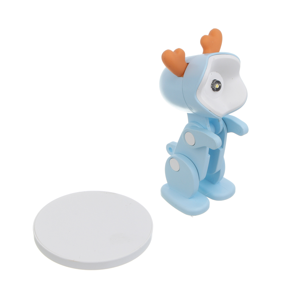 ИГРОЛЕНД Фонарик-мини "Питомец" 6,3x3,25x6,25 см, пластик, 3xLR41, 2 вида - #7