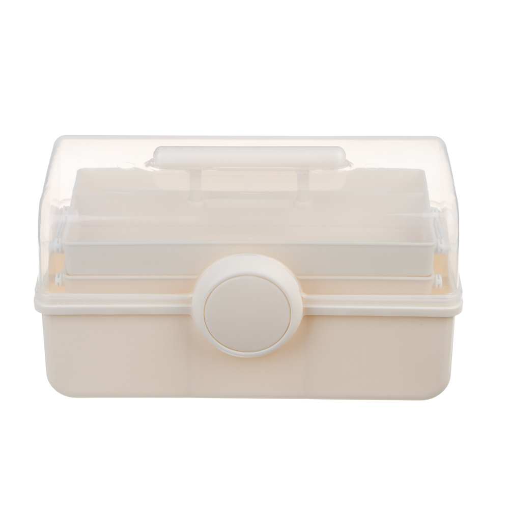 Бокс для таблеток тм VETTA, складной, 2 полки, пластик, 28,5х15,5х15,5см - #2