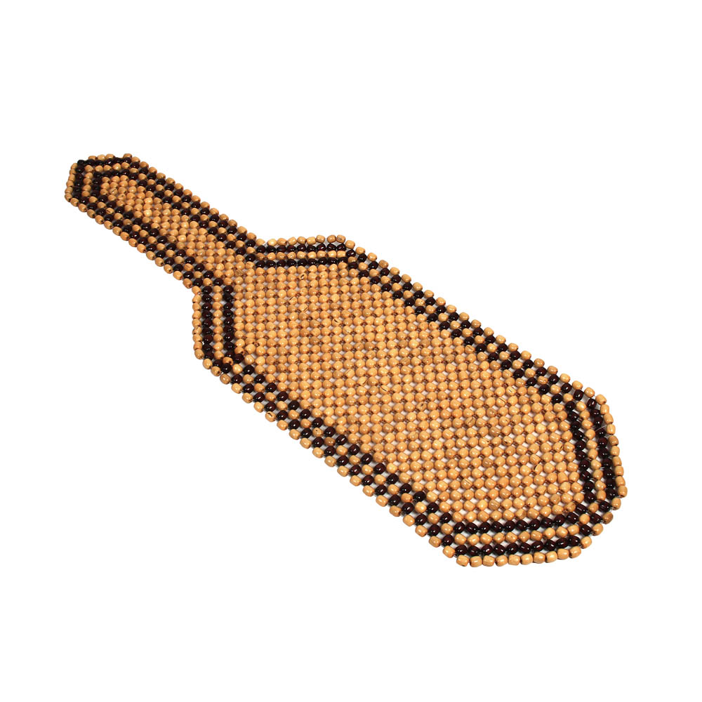 ЕРМАК Массажер 131x39см, деревянные шарики, светлое дерево, 012B-3 - #3