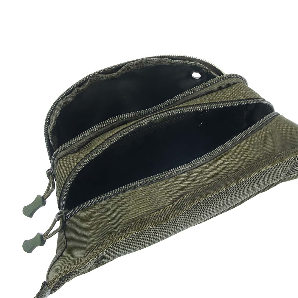 Сумка поясная тактическая тм РУССО ТУРИСТО, 2 отделения, полиэстер - #8