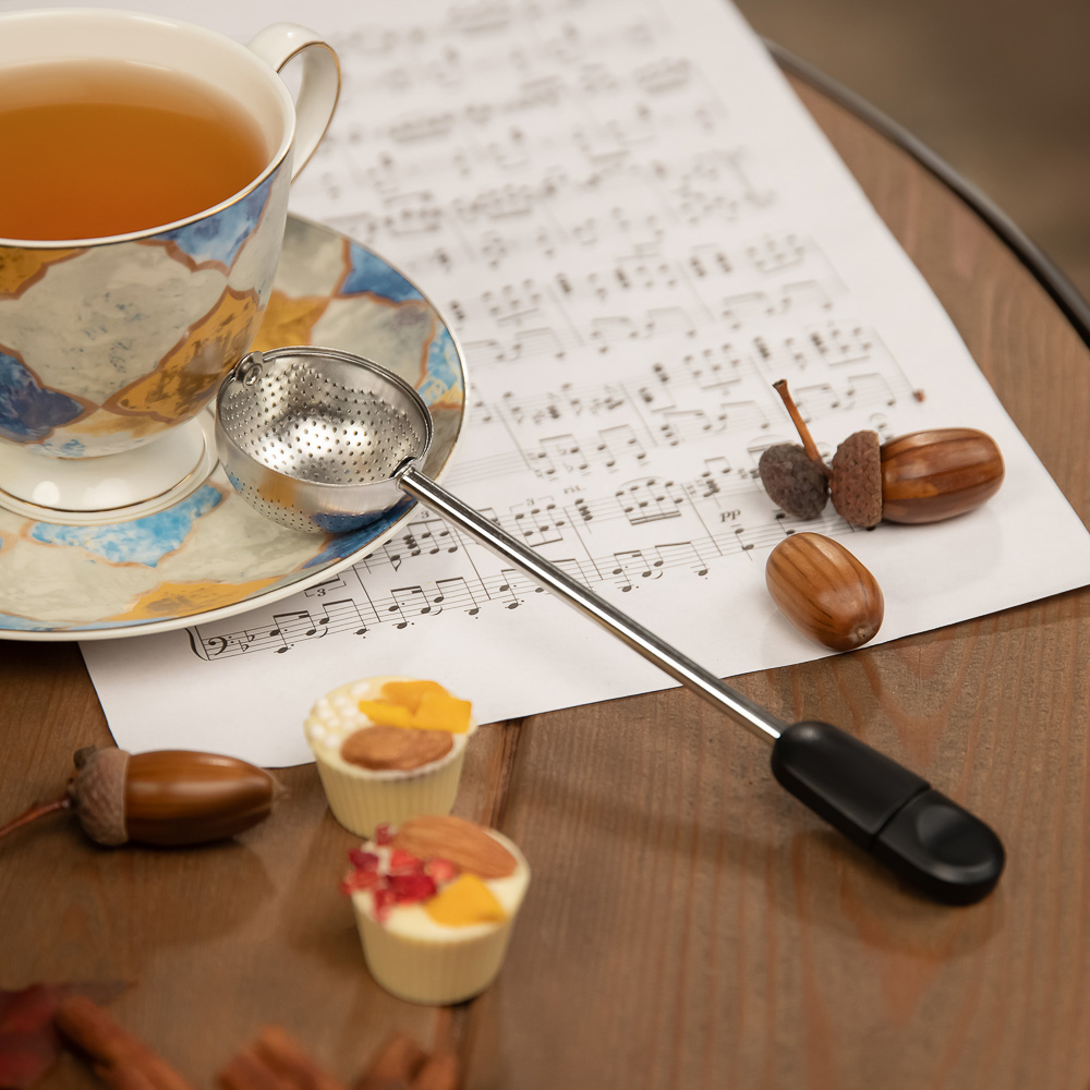 SATOSHI Ситечко для заваривания чая 18х4см, нерж.сталь - #9