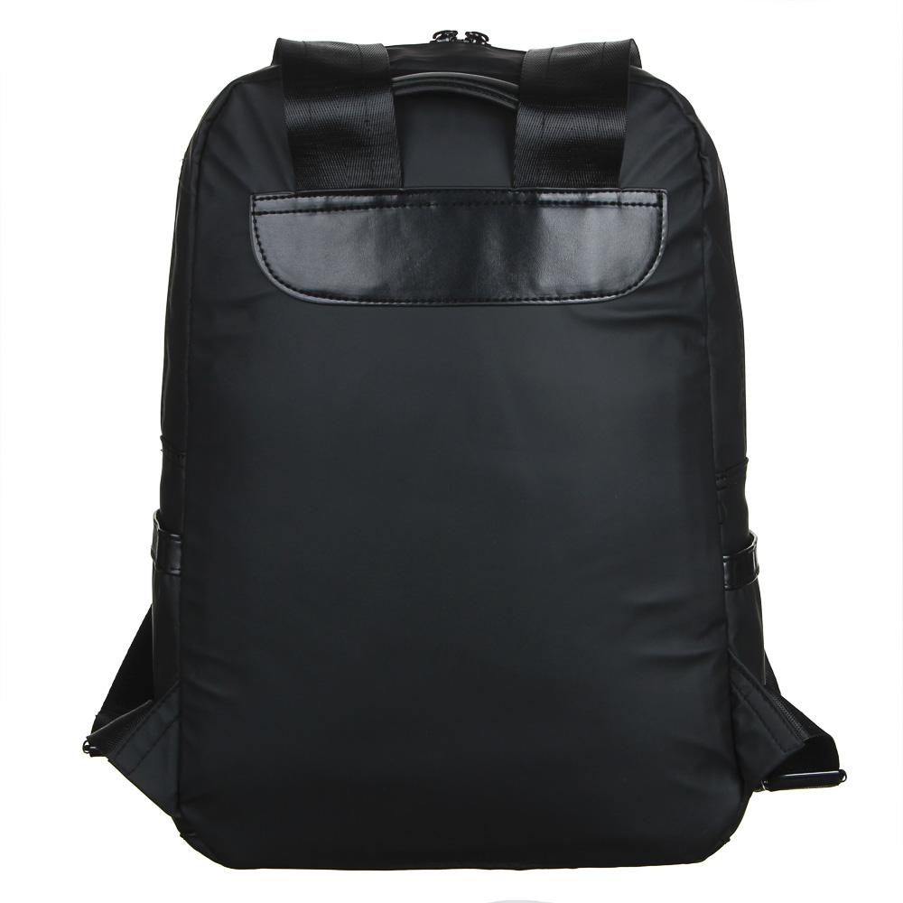 Рюкзак подростковый, 39x27x13см, 1 отд, 5 карм, многослойный водоотталк.нейлон, иск.кожа, 3 цвета - #5