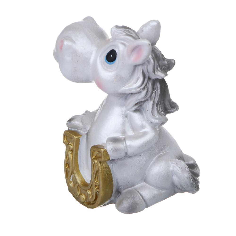 СНОУ БУМ Фигурка лошадки 4.5x4.5x7 см, полистоун, 4 вида - #4