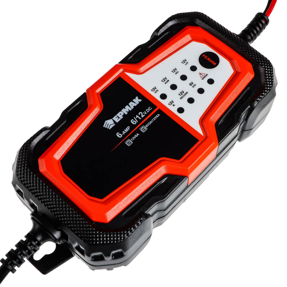 ЕРМАК Автоматическое зарядное устройство для АКБ, 6А, аналоговое управление - #2