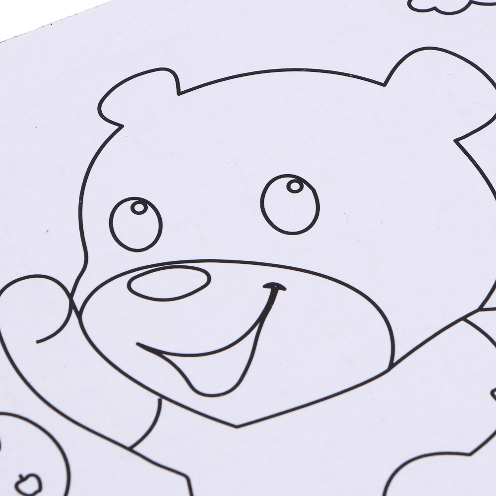 ХОББИХИТ Набор для творчества "Пазл-раскраска" 6 штук, 16,5х2,3х20см, картон, 2 дизайна - #11