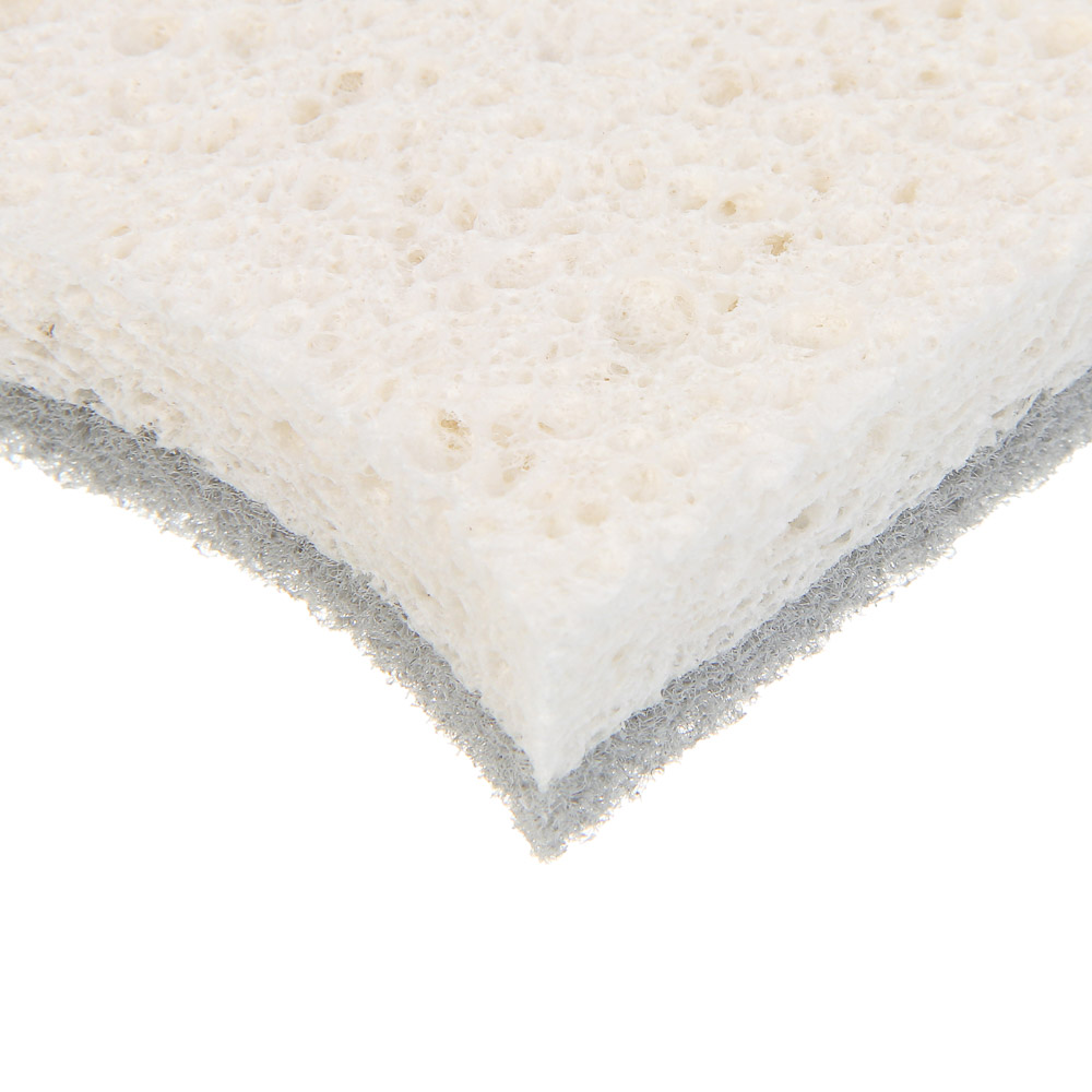 Набор губок из древесной целлюлозы 2 шт., тм VETTA, 11х6,3х1,5 см, древесная целлюлоза, полиэстер - #5