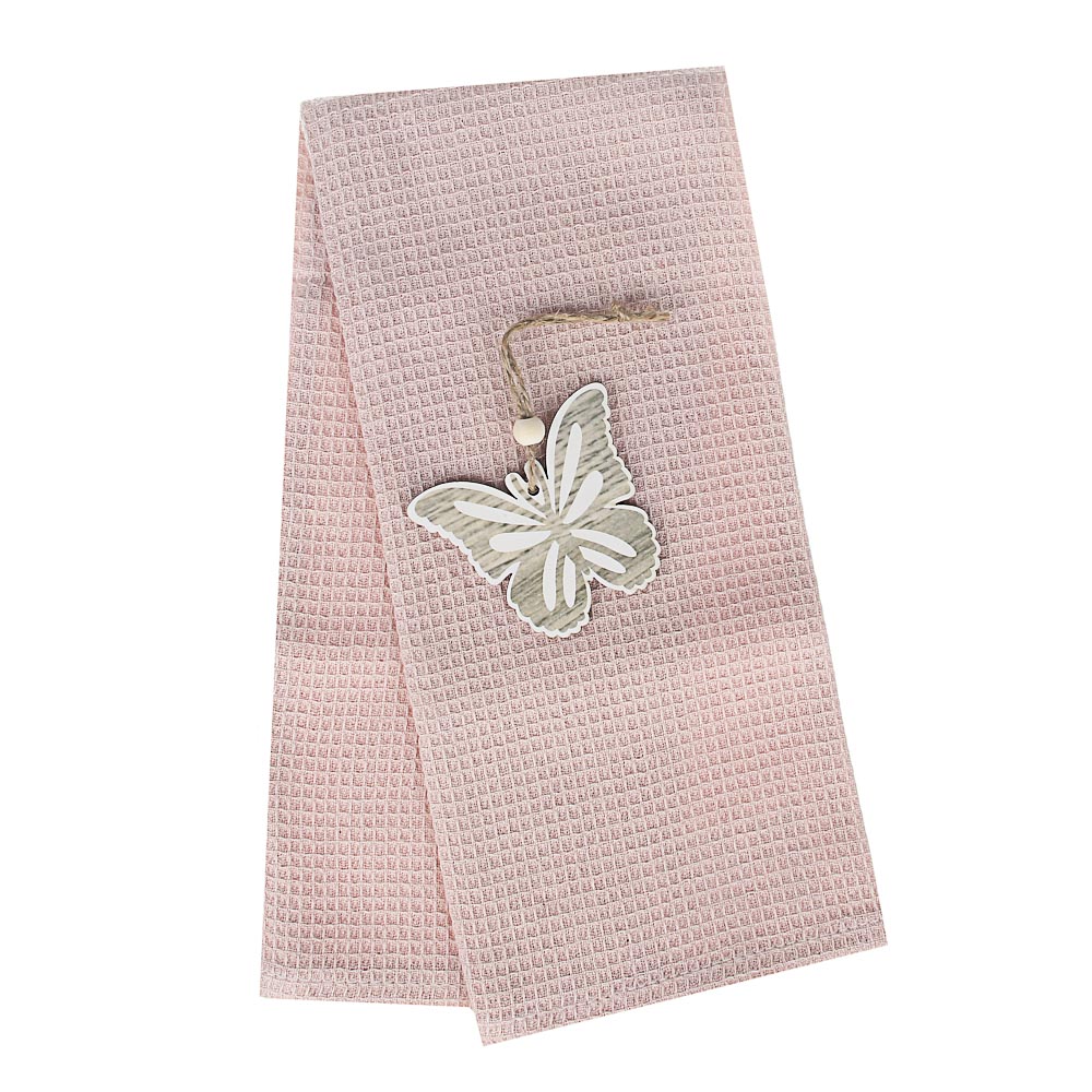 PROVANCE Мятный Латте Полотенце вафельное с сувениром, 40х60см, 100% хлопок, 220гр/м, 3 дизайна - #8