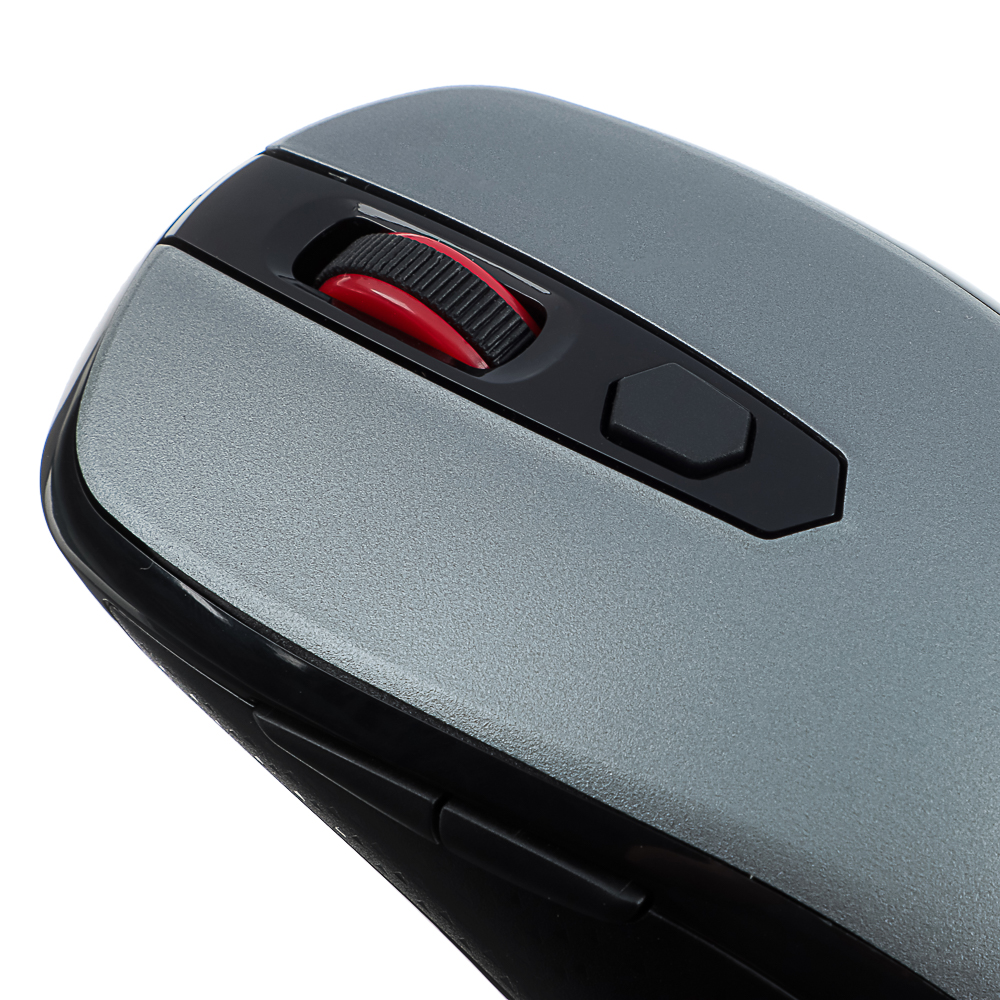 BY Набор беспроводной клавиатура и мышь, 104 кл.,6D бесш. клик,"copy-paste",1200DPI,ААА, серебристый - #13