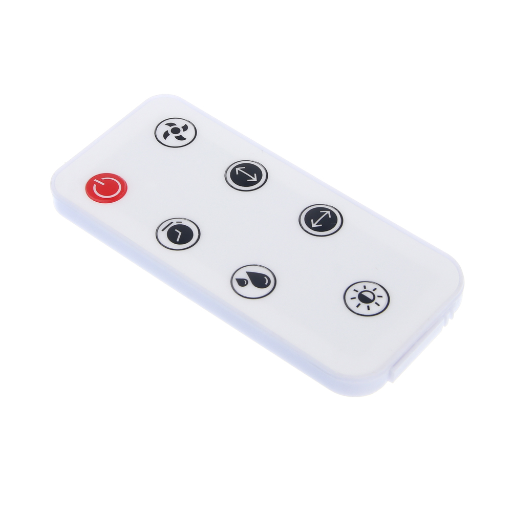 Вентилятор напольный с увлажнителем тм LEBEN 33Вт, 160мл, d24см, 220в, таймер, пульт ДУ, белый - #10