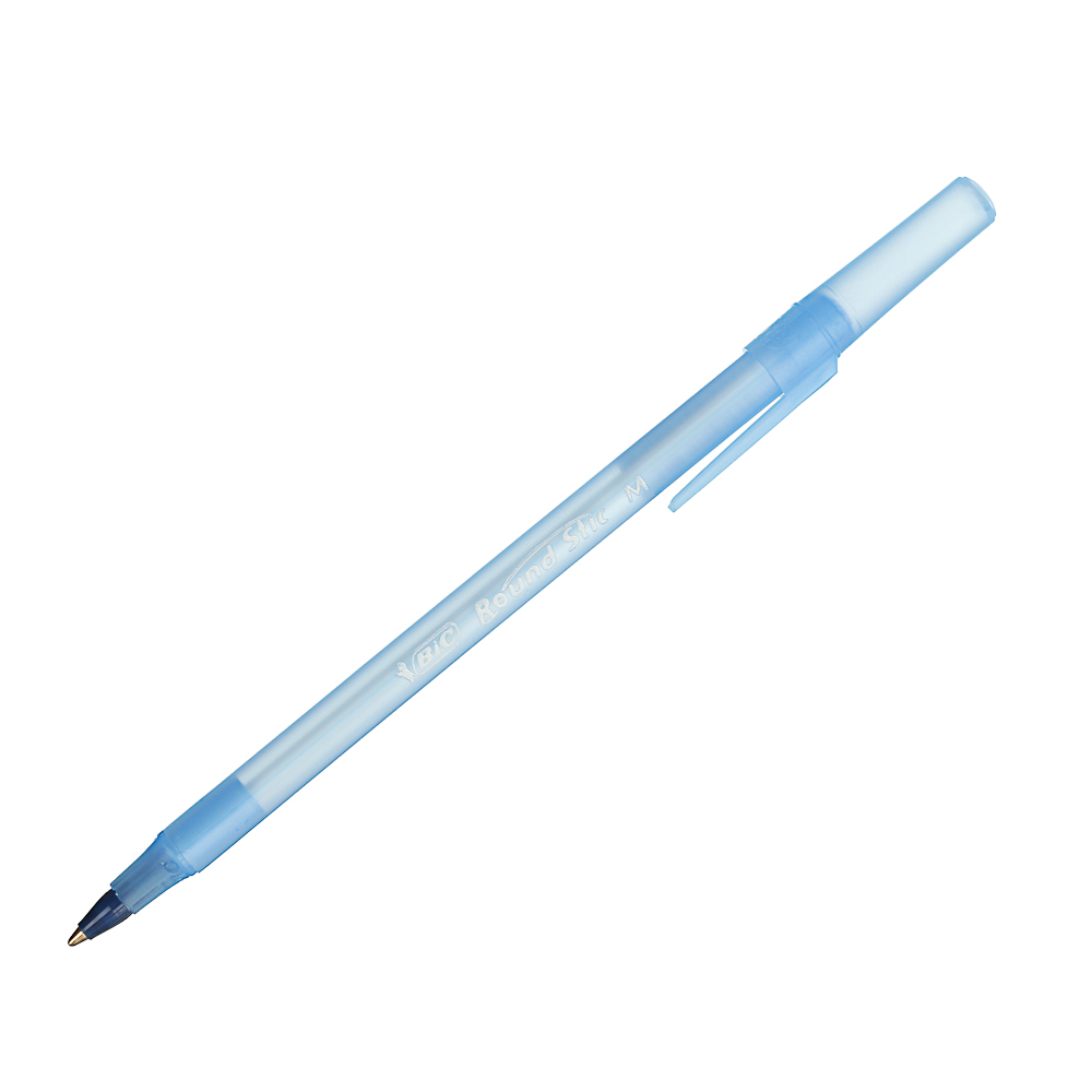 BIC Ручка шариковая синяя "Раунд Стик", 0,32мм, пластик, инд.маркировка, 934598 - #3
