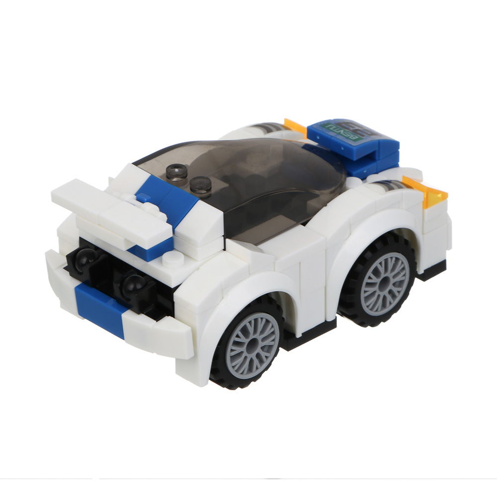 ИГРОЛЕНД Конструктор "Гоночные машинки-2", 117-123 дет., 21х4,3х15,5 см, ABS, 4 вида - #7