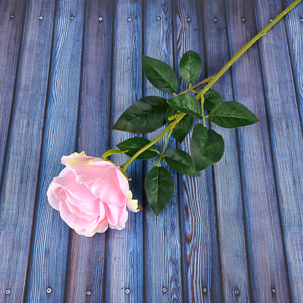 Цветок искусственный "Ветка с розами" Ladecor, 64 см - #2