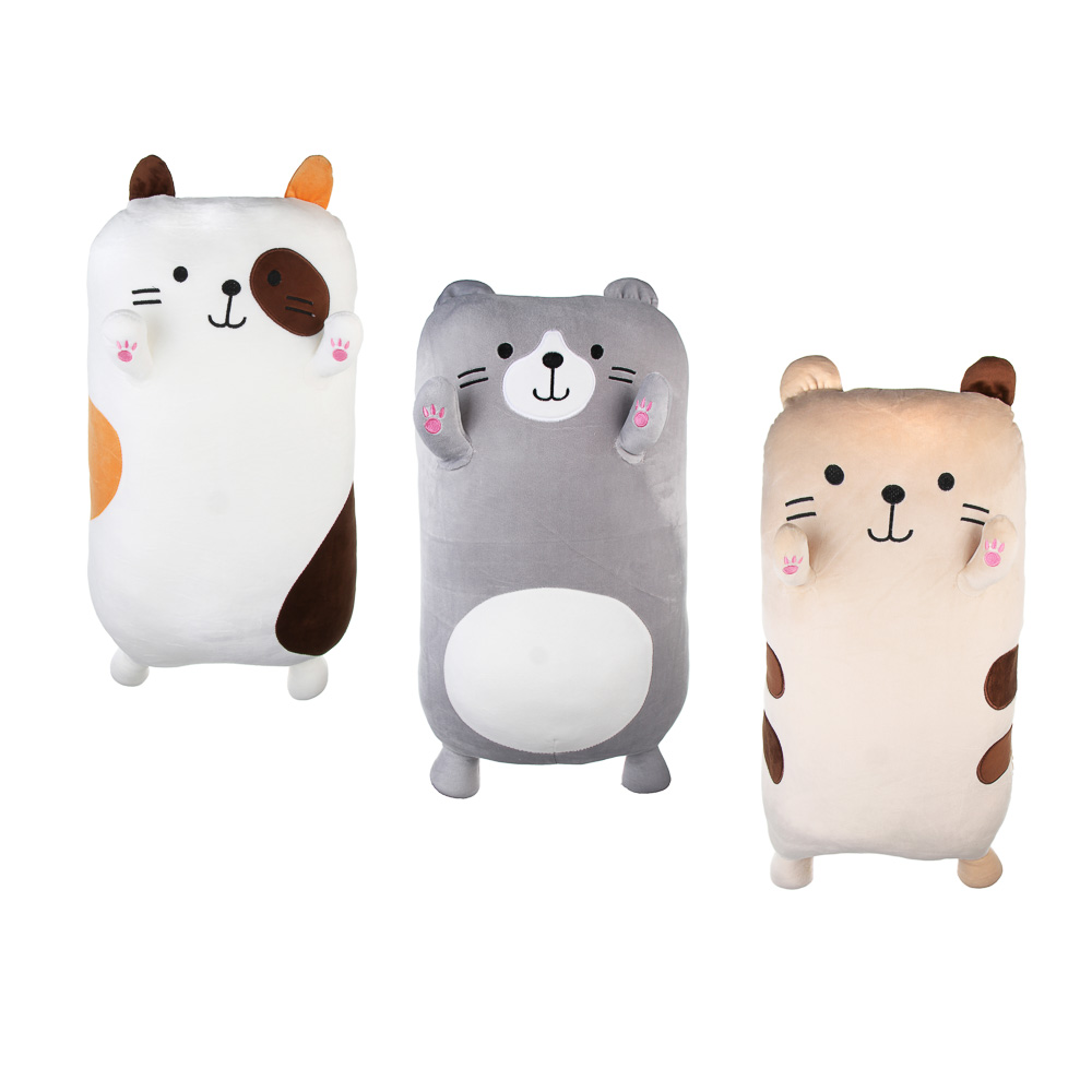 ИГРОЛЕНД Игрушка мягкая "Котэо", 70 см, полиэстер, 3 вида - #1