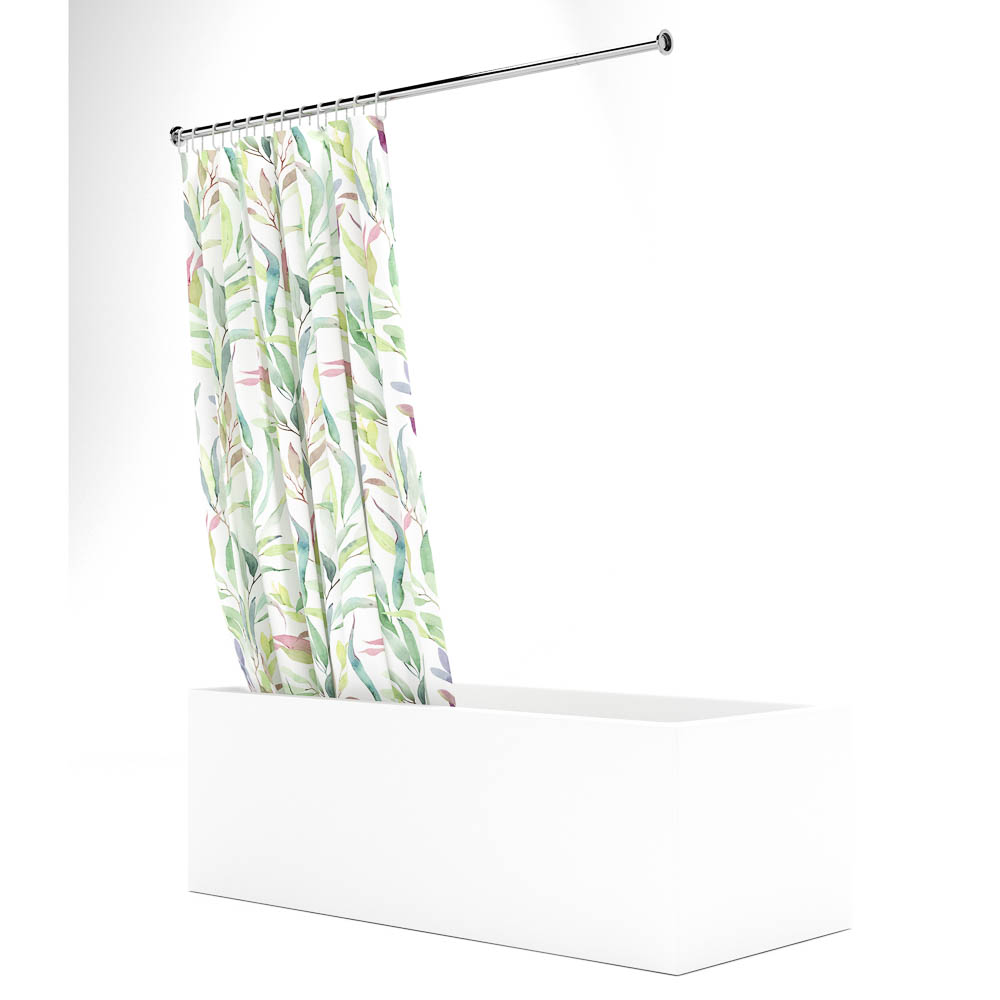 Шторка для ванной, таффета, 145x180см, ШТТФ056-21141 - #2