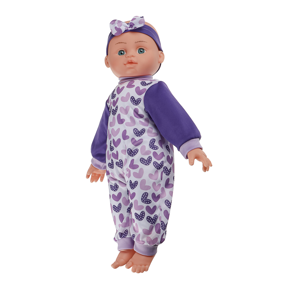 ИГРОЛЕНД Пупс мягкое тело, звук, 45 см, пластик, полиэстер, 3хAG13, 4 диз. - #6