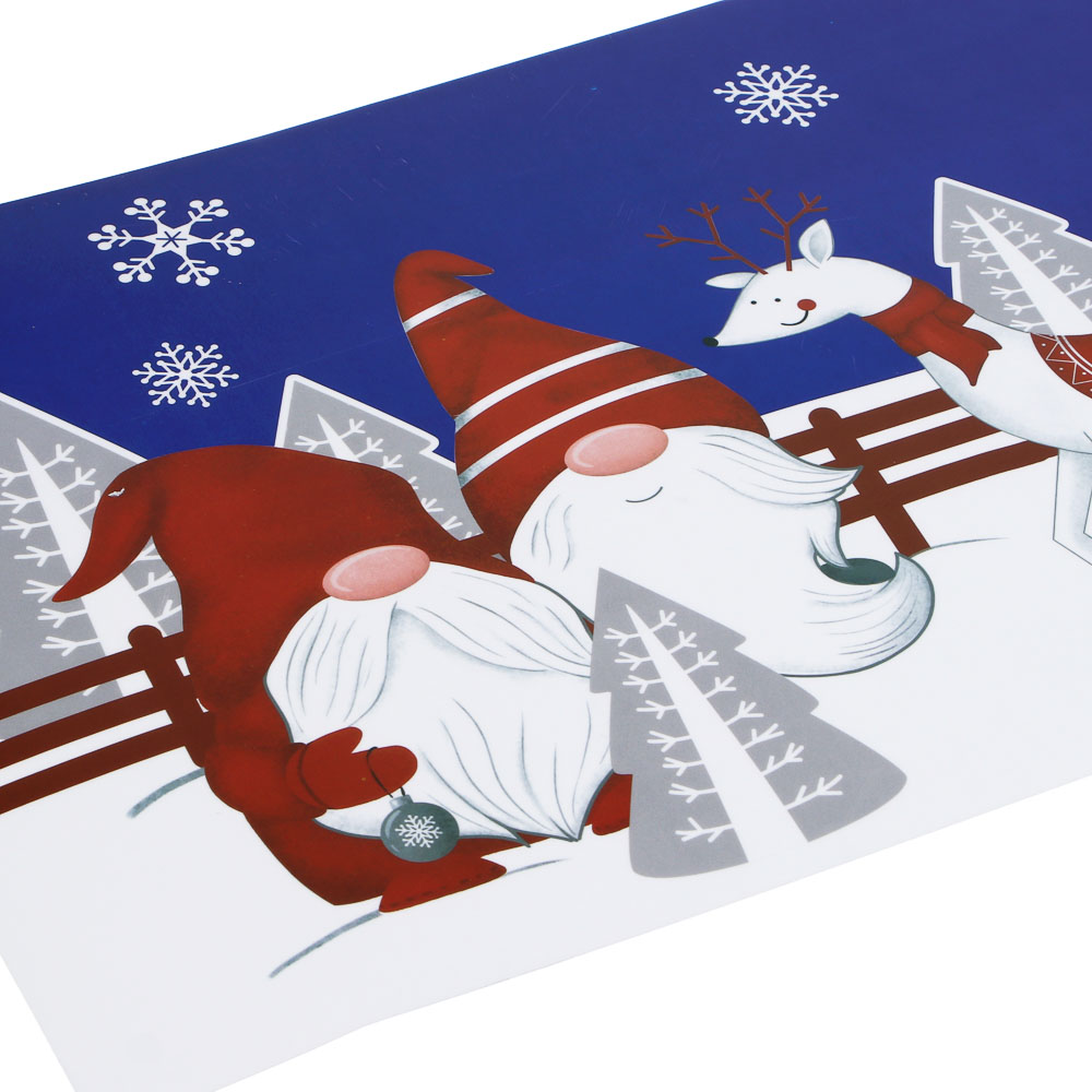 СНОУ БУМ Наклейка декоративная, 21x59,5 см, ПВХ, 4 дизайна - #4