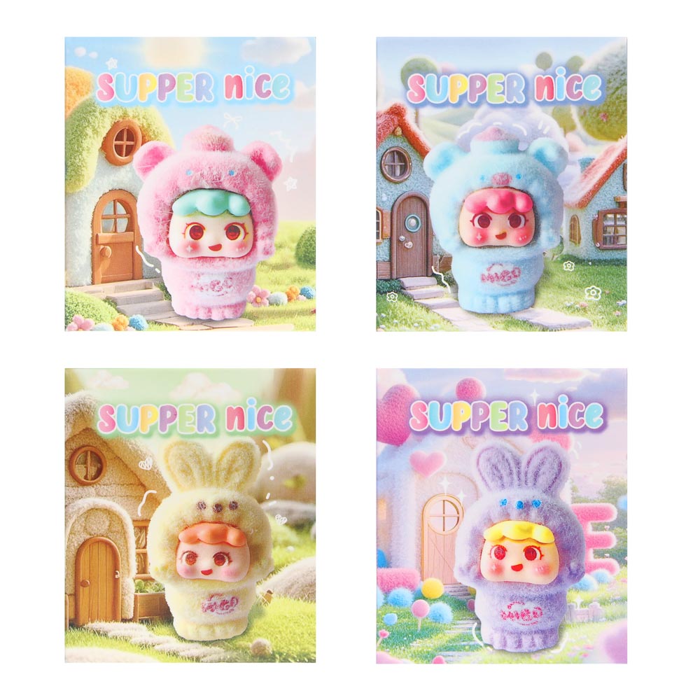Игрушка сюрприз "Милахи", полистоун, флок, 5,8х5,8х7см, 12 дизайнов - #3