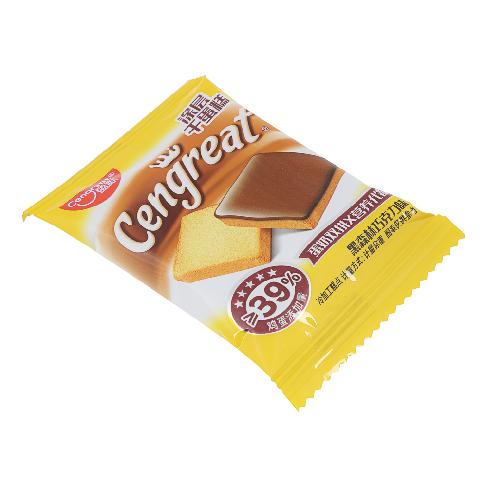 Сухой пирог с глазурью "Шенгге", 2 вкуса (банан/шоколад), 10г. - #6