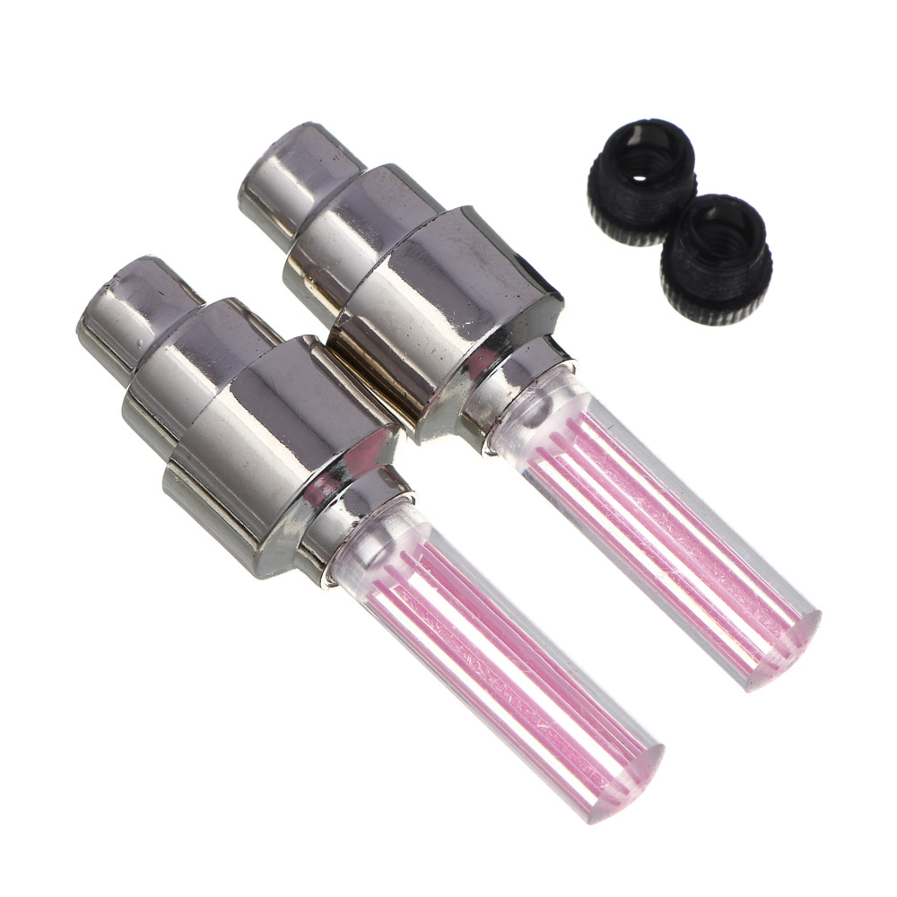 РОКОТ Набор 2шт колпачков на ниппель светящихся при движении, красный - #2