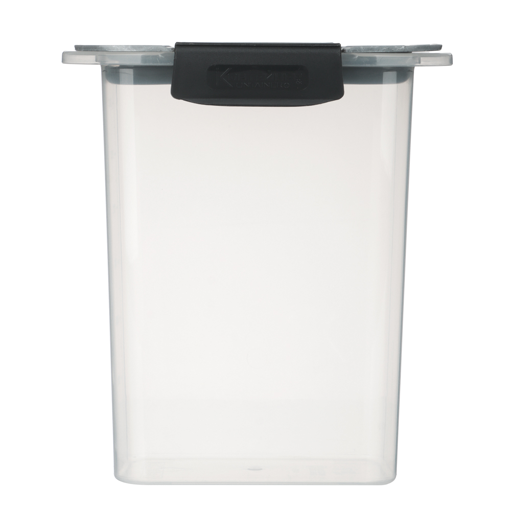 Контейнер герметичный с защелками для сыпучих продуктов 1500мл, пластик - #3