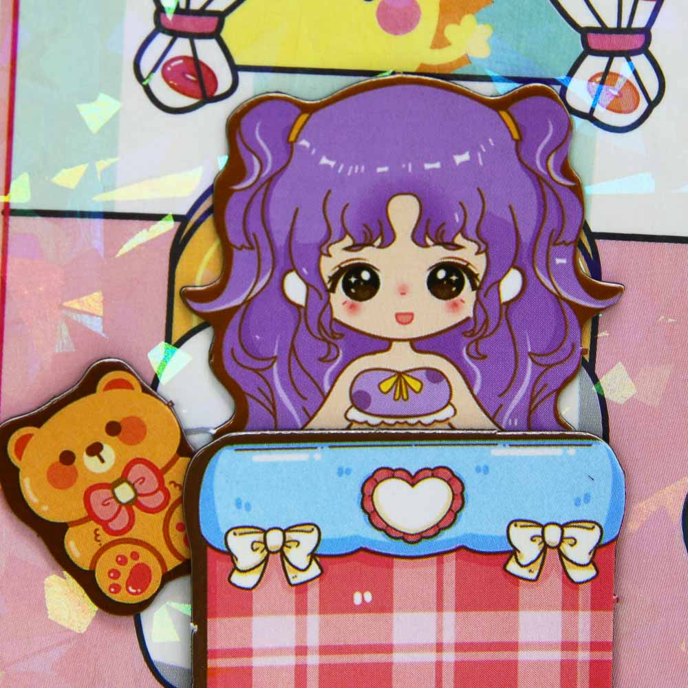 ХОББИХИТ Аппликация магнитная, 13,5х10см, бумага, винил, 4 дизайна - #7