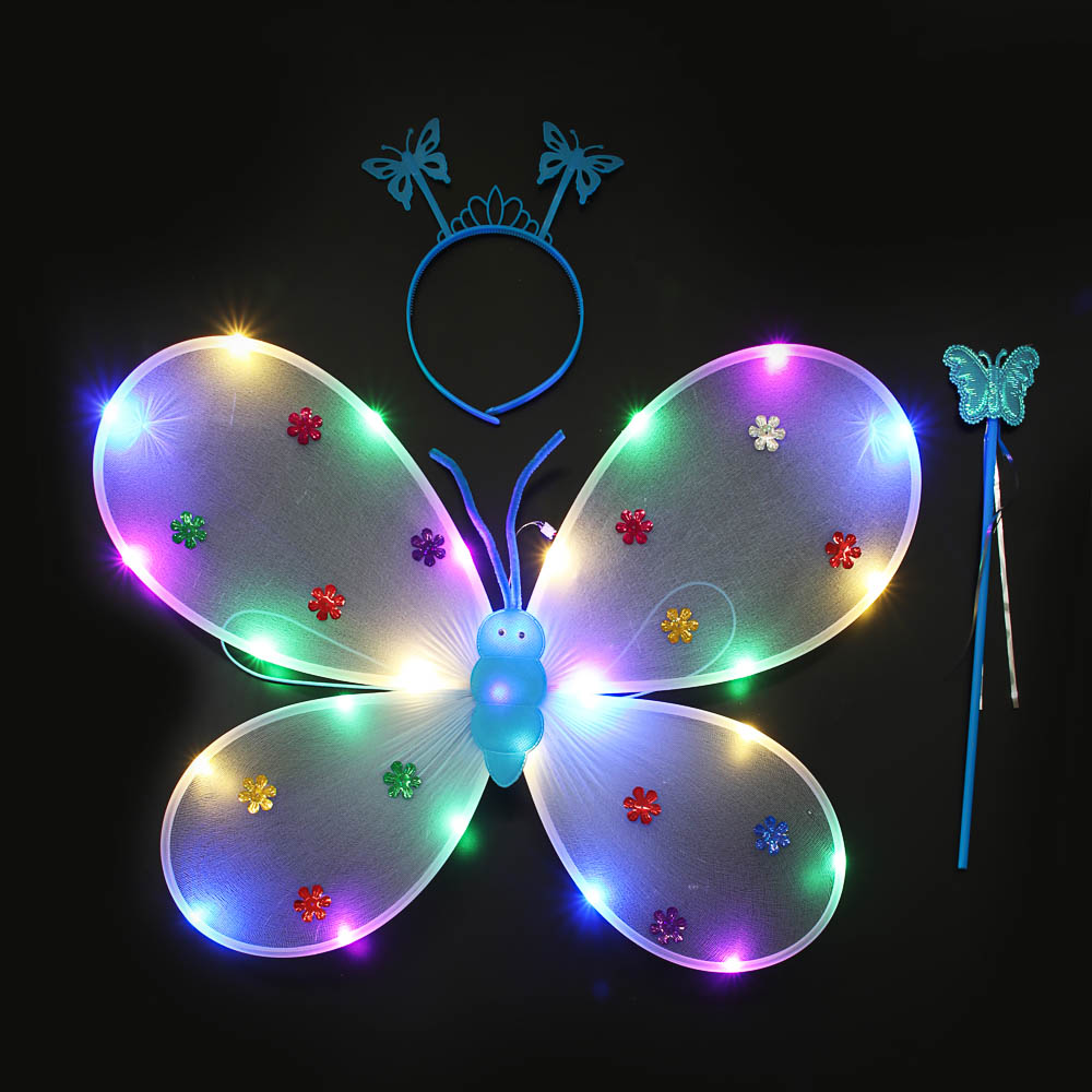 Набор карнавальных аксессуаров Сноубум LED, 53х39 см - #1