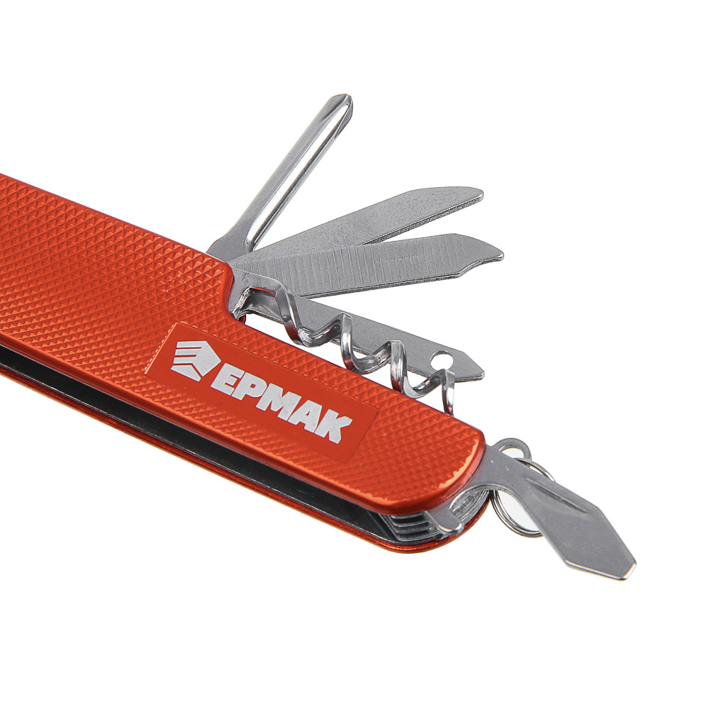 Нож перочинный тм ЕРМАК, 15см, многофункциональный, нержавеющая сталь - #4