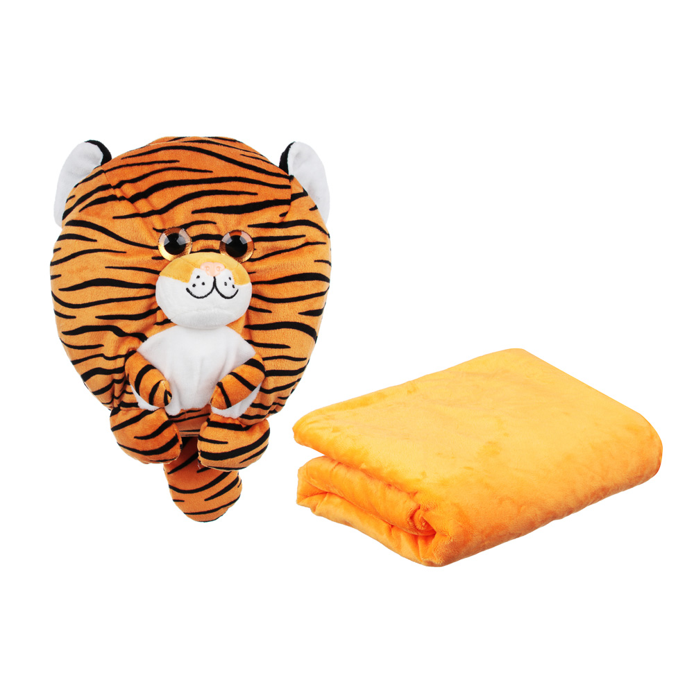 Тигр с пледом Мешок подарков - #2