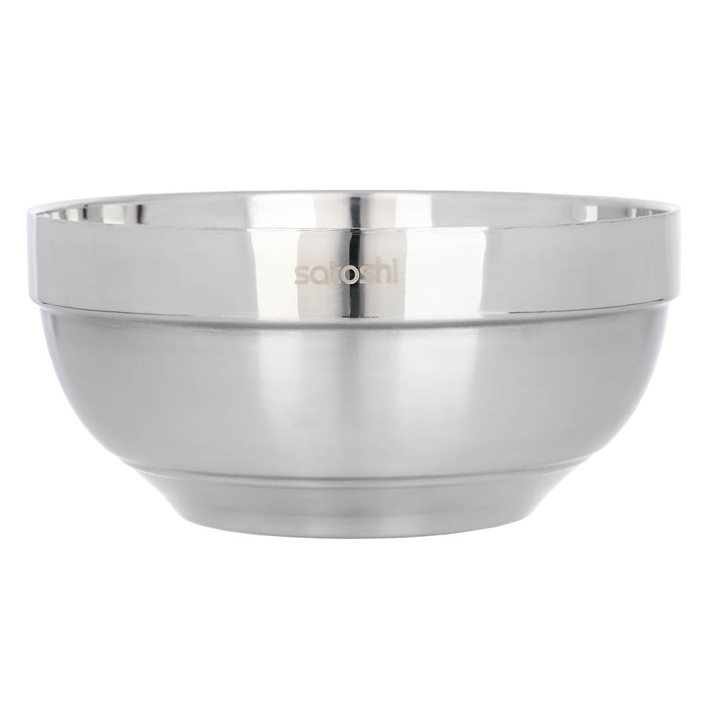 SATOSHI Салатник с двойными стенками 14см, нерж.сталь - #1