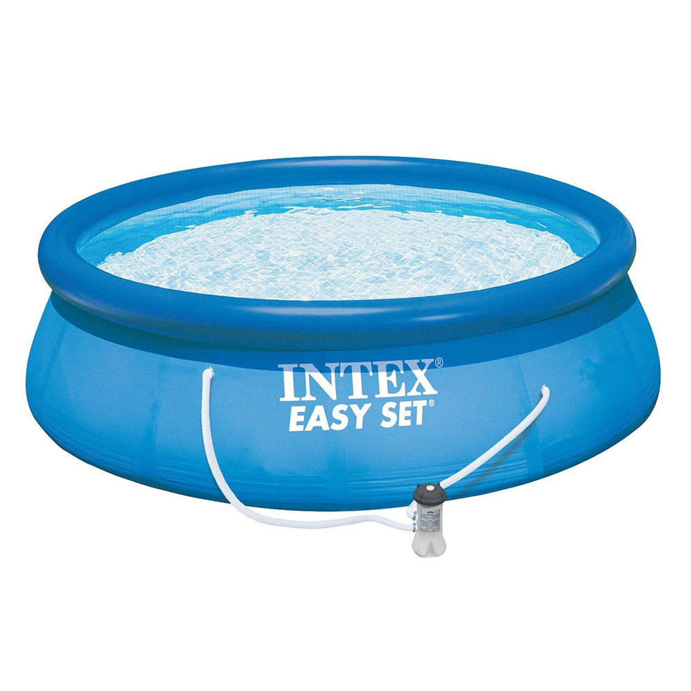 Бассейн надувной Intex Easy Set + насос с фильтром - #1