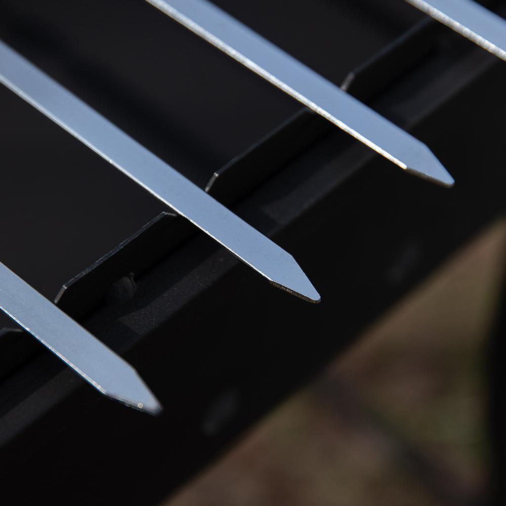 GRILLBOOM Набор шампуров в блистере, 6шт, 45х1x0,18см - #12