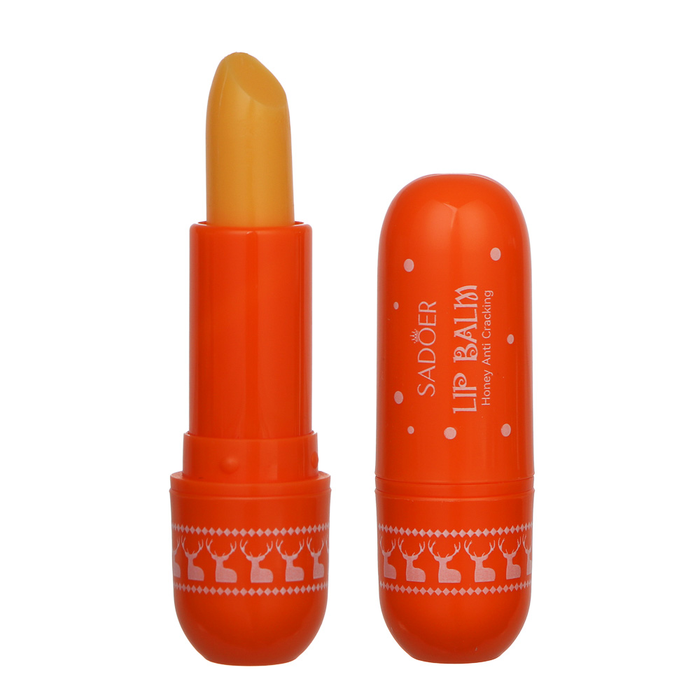 Бальзам для губ питательный с медом тм SADOER Merry Xmas, 3,8 гр - #1