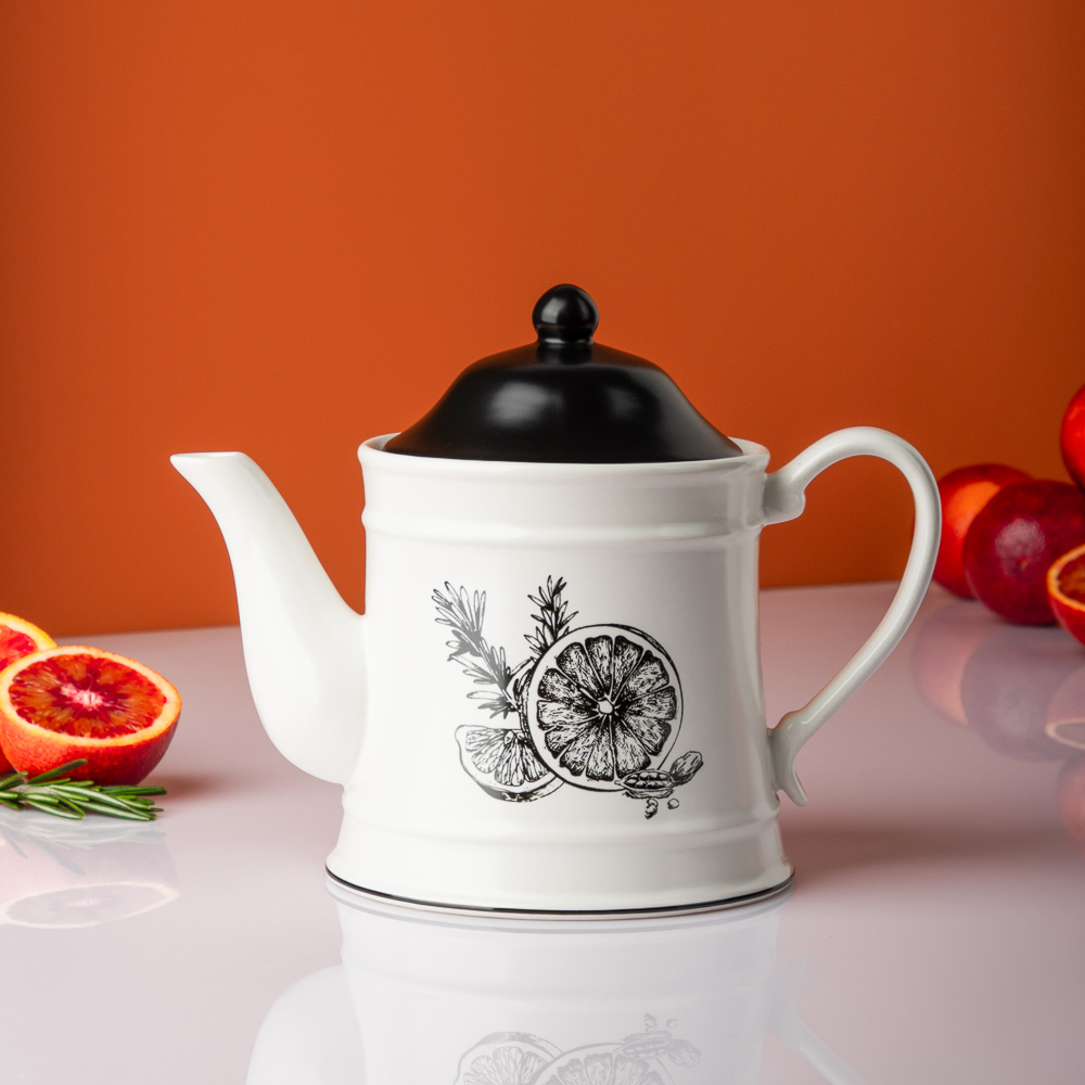 MILLIMI Китчен Чайник заварочный, 950мл, керамика - #8