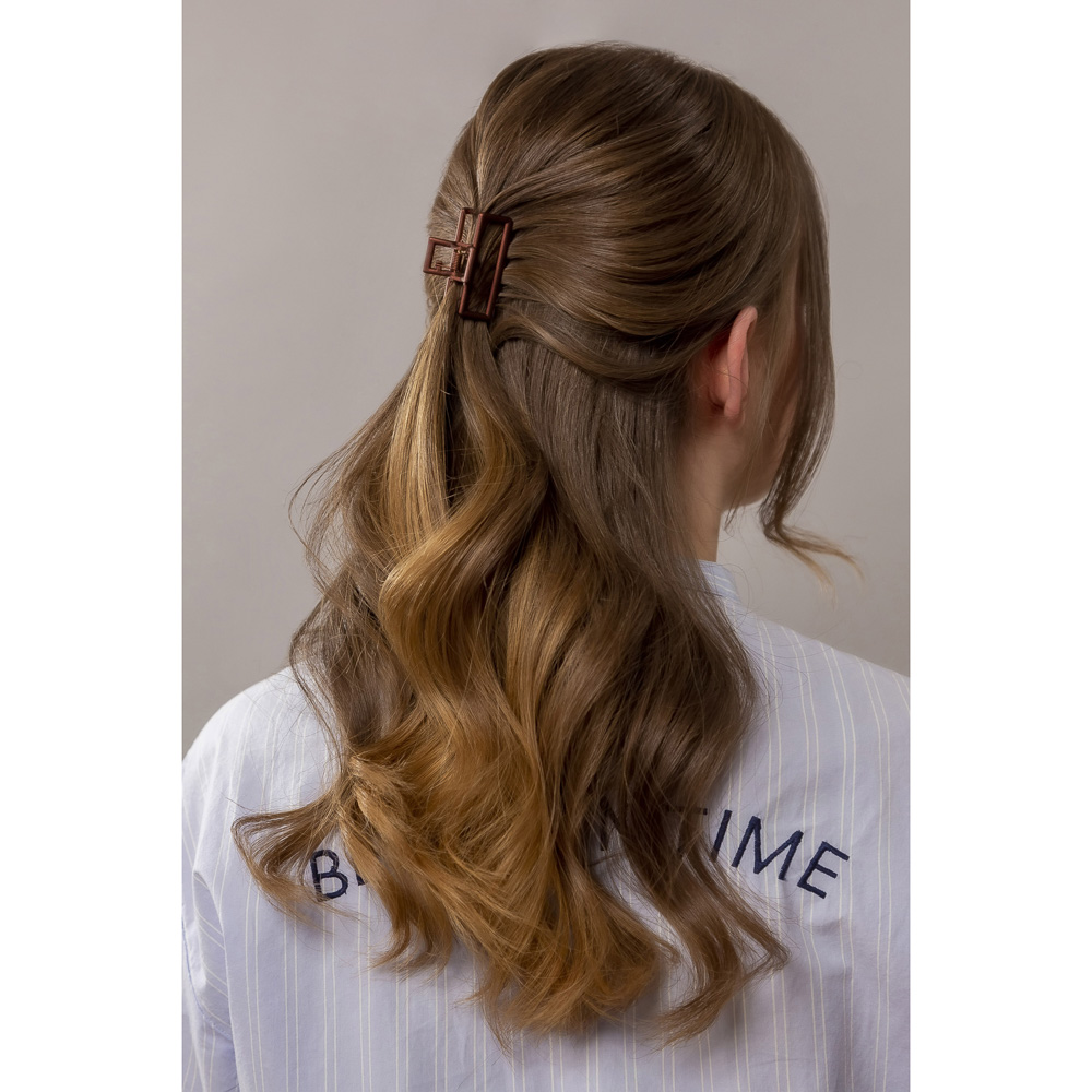 BERIOTTI Краб для волос, металл, пластик, 5см, 2 дизайна, 4426-9 - #7