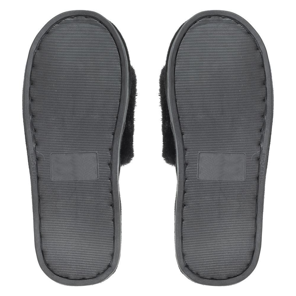 Обувь домашняя женская, размер 40-41, цвет черный, #11 - #3